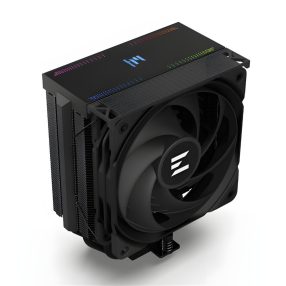 Zalman CNPS13X BLACK CPU hűtő 5 hőcsővel, 120mm Shark Fin ventilátorral és ARGB világítással Intel és AMD processzorokhoz