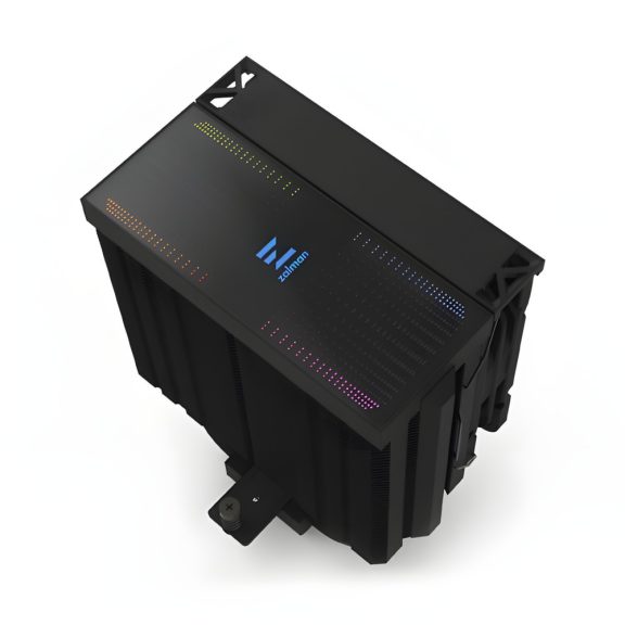 Zalman CNPS13X BLACK CPU hűtő 5 hőcsővel, 120mm Shark Fin ventilátorral és ARGB világítással Intel és AMD processzorokhoz