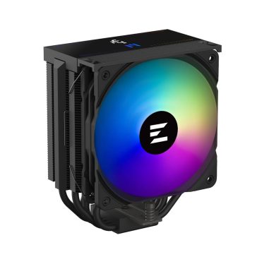   Zalman CNPS13X DS processzorhűtő, ARGB, CPU hőmérséklet kijelző, fekete