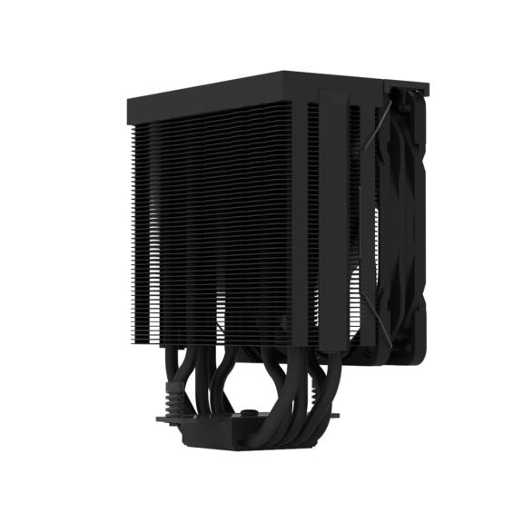 Zalman CNPS13X DS processzorhűtő, ARGB, CPU hőmérséklet kijelző, fekete
