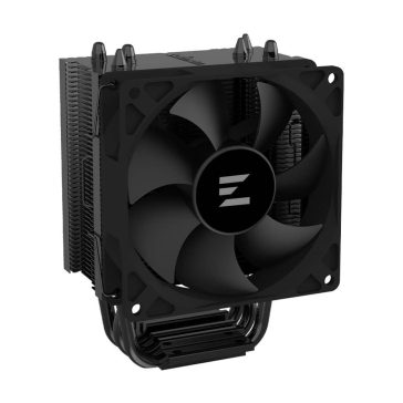   Zalman CNPS4X BLACK V2 CPU hűtő, 3 hőcső, PWM ventilátor, 92 mm, fekete