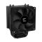 Zalman CNPS4X BLACK V2 CPU hűtő, 3 hőcső, PWM ventilátor, 92 mm, fekete