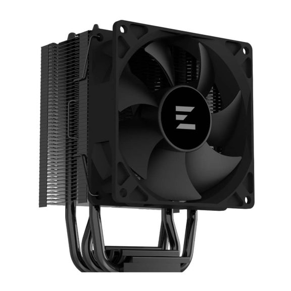 Zalman CNPS4X BLACK V2 CPU hűtő, 3 hőcső, PWM ventilátor, 92 mm, fekete