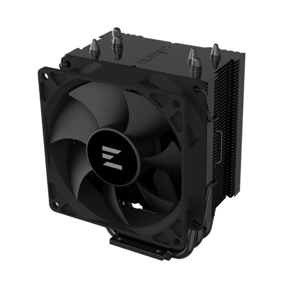 Zalman CNPS4X BLACK V2 CPU hűtő, 3 hőcső, PWM ventilátor, 92 mm, fekete