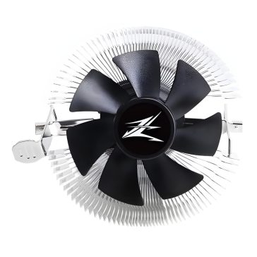 Zalman CNPS80G Rev.3 alacsony profilú CPU hűtő 85mm PWM ventilátorral Intel és AMD processzorokhoz