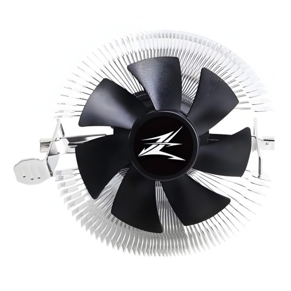 Zalman CNPS80G Rev.3 alacsony profilú CPU hűtő 85mm PWM ventilátorral Intel és AMD processzorokhoz