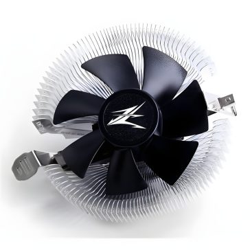 Zalman CNPS80G Rev.3 alacsony profilú CPU hűtő 85mm PWM ventilátorral Intel és AMD processzorokhoz