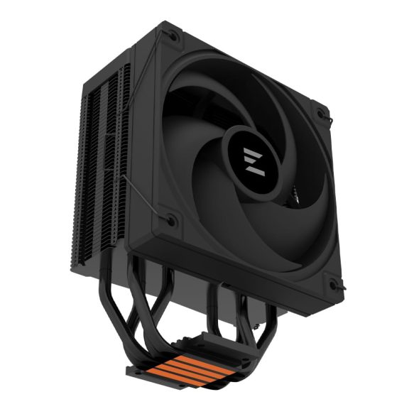 Zalman CNPS9X ECO DS CPU-hűtő kijelzős felső fedlappal és 120 mm-es PWM ventilátorral.