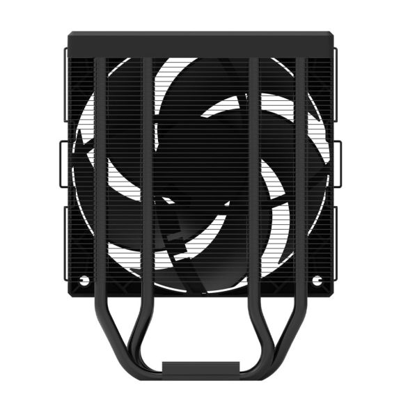 Zalman CNPS9X ECO DS CPU-hűtő kijelzős felső fedlappal és 120 mm-es PWM ventilátorral.