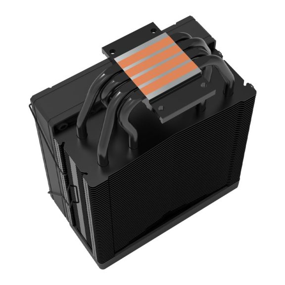 Zalman CNPS9X ECO DS CPU-hűtő kijelzős felső fedlappal és 120 mm-es PWM ventilátorral.