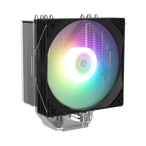 Zalman CNPS9X OPTIMA2 ARGB CPU-hűtő 120 mm-es PWM ventilátorral és 155 mm-es magassággal.