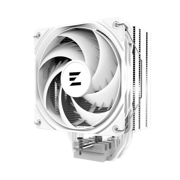 Zalman CNPS9X Performa Plus ARGB CPU hűtő, 4 hőcső, 120 mm PWM ARGB ventilátor, fehér