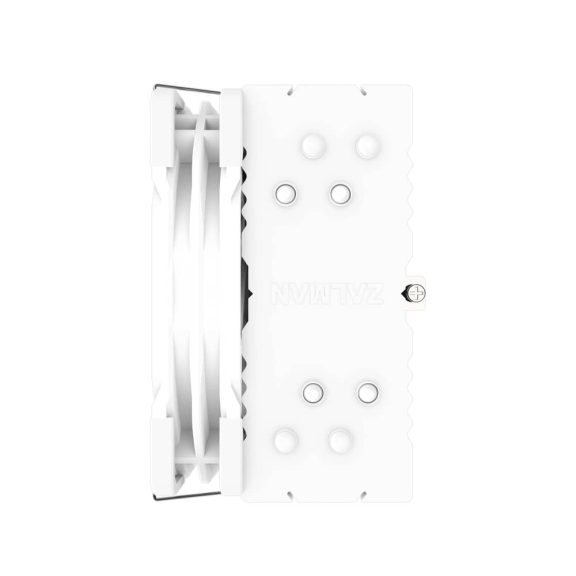 Zalman CNPS9X Performa Plus ARGB CPU hűtő, 4 hőcső, 120 mm PWM ARGB ventilátor, fehér