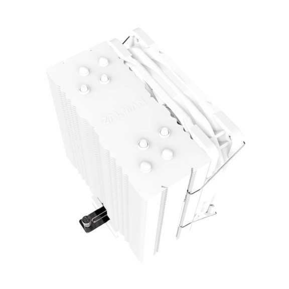Zalman CNPS9X Performa Plus ARGB CPU hűtő, 4 hőcső, 120 mm PWM ARGB ventilátor, fehér
