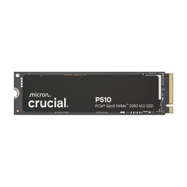 Crucial P510 1TB PCIe Gen5 NVMe M.2 SSD nagy sebességű tárhely megoldás.