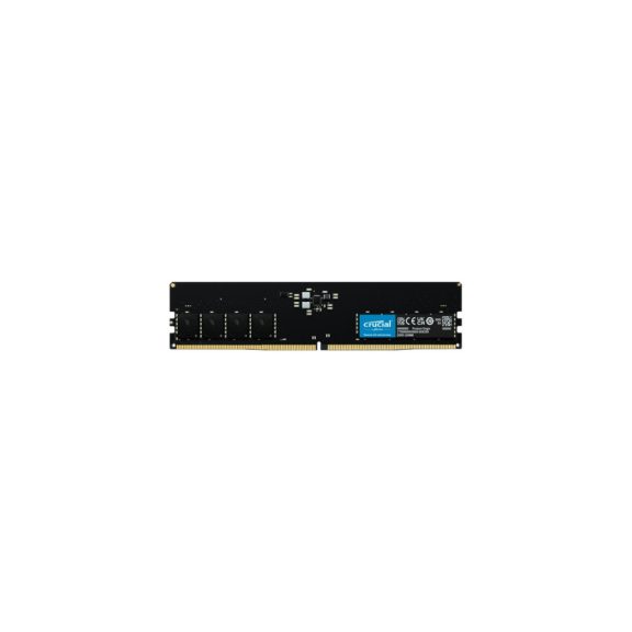Crucial Classic DDR5-4800 asztali memória, 16GB, CL40, fekete - CT16G48C40U5