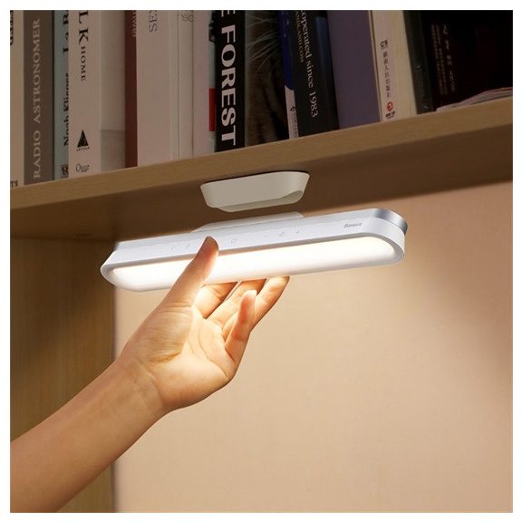 Baseus Magnetic Desk Lamp Pro vezeték nélküli multifunkcionális lámpa, fehér