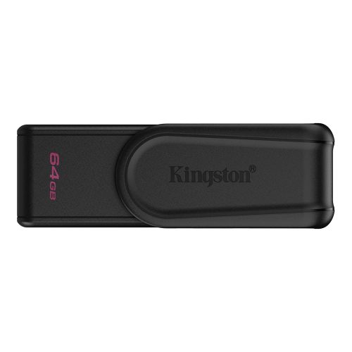 Kingston DataTraveler Exodia S 64GB pendrive, USB 3.2 Gen 1, forgatható kupak, fekete - DTXS/64GB