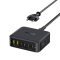 Baseus EnerFill FH21 töltőállomás 120W, 2×USB Type-A + 4×USB Type-C, fekete