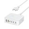 Baseus EnerFill FH21 töltőállomás 120W, 2×USB Type-A + 4×USB Type-C, fehér