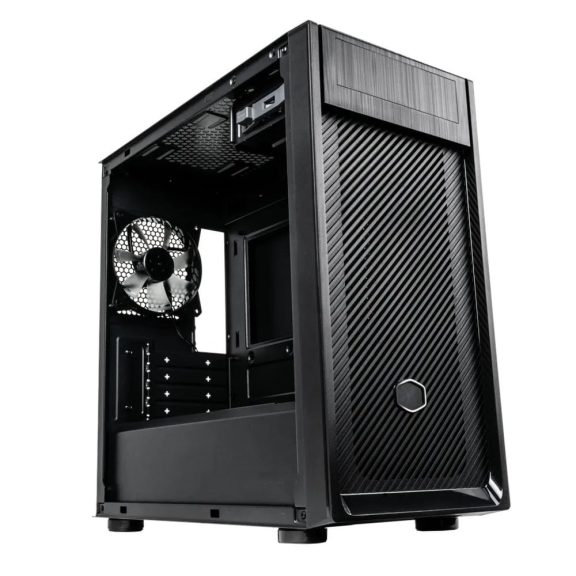 Cooler Master Elite 300 m-ATX mini tower számítógépház fekete acél oldallappal