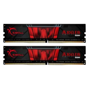   G.Skill Aegis DDR4-3200 asztali memória, 32GB (2x16GB kit), CL16, fekete - F4-3200C16D-32GIS