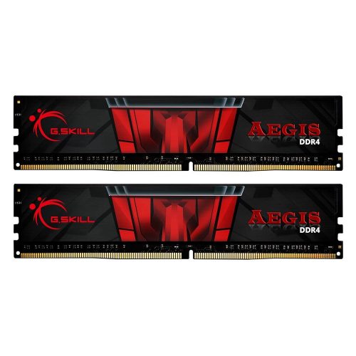 G.Skill Aegis DDR4-3200 asztali memória, 32GB (2x16GB kit), CL16, fekete - F4-3200C16D-32GIS