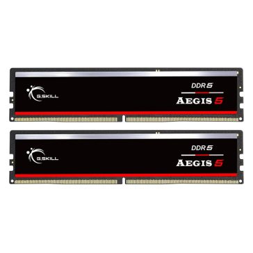   G.Skill Aegis 5 DDR5-5200 asztali memória, 32GB (2x16GB kit), CL40, fekete - F5-5200J4040A16GX2-IS