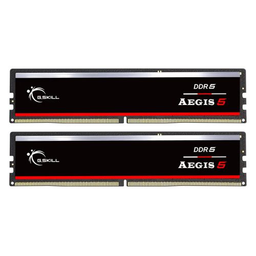 G.Skill Aegis 5 DDR5-5200 asztali memória, 32GB (2x16GB kit), CL40, fekete - F5-5200J4040A16GX2-IS