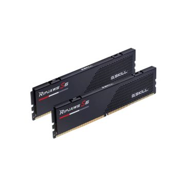   G.Skill Ripjaws S5 DDR5-6000 asztali memória, 64GB (2x32GB kit), CL36, fekete - F5-6000J3636F32GX2-RS5K