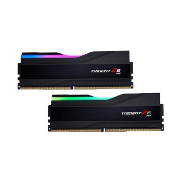   G.Skill Trident Z5 RGB DDR5-6000 asztali memória, 64GB (2x32GB kit), CL36, fekete - F5-6000J3636F32GX2-TZ5RK