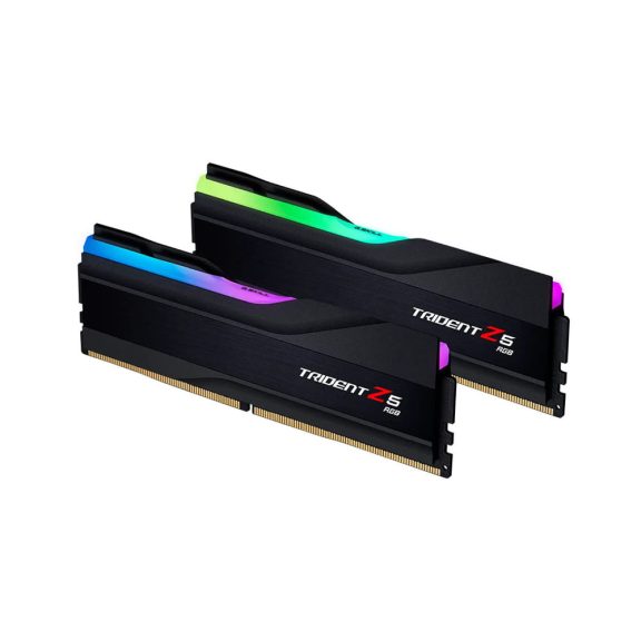 G.Skill Trident Z5 RGB DDR5-6000 asztali memória, 64GB (2x32GB kit), CL36, fekete - F5-6000J3636F32GX2-TZ5RK