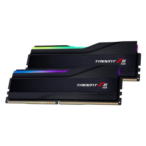G.Skill Trident Z5 RGB DDR5-6000 asztali memória, 64GB (2x32GB kit), CL36, fekete - F5-6000J3636F32GX2-TZ5RK