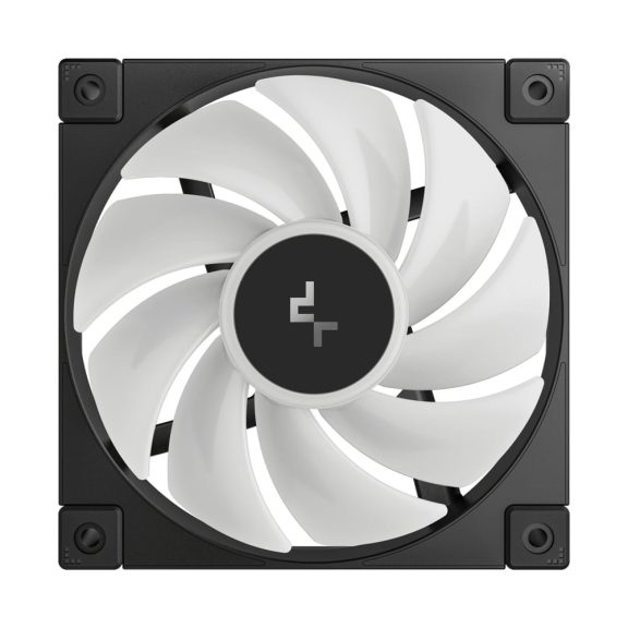 DeepCool FD12 ARGB 120mm PWM házventilátor fekete színben, Gen 2 ARGB világítással