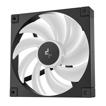 DeepCool FD14 ARGB 140mm PWM házventilátor fekete színben, Gen 2 ARGB világítással