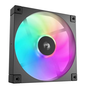 DeepCool FD14 ARGB 140mm PWM házventilátor fekete színben, Gen 2 ARGB világítással