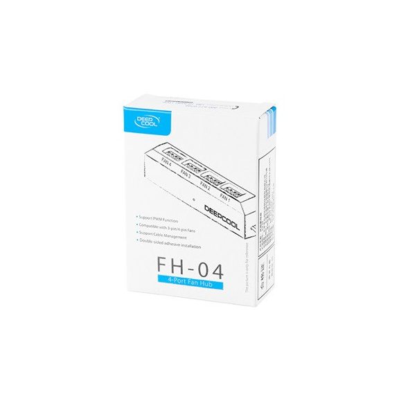 DeepCool FH-04 - 4portos belső hub - DP-F04PWM-HUB