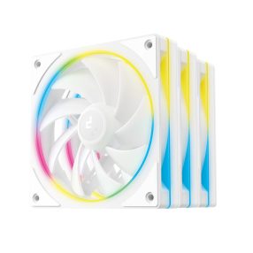   Deepcool FL12 SE 3IN1 ventilátor szett, 3x120 mm, PWM, ARGB, fehér