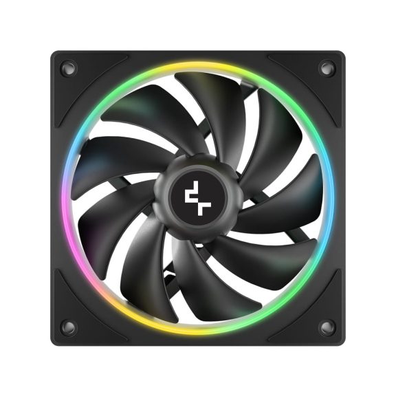 Deepcool FL12 SE ventilátor, 120 mm, PWM, ARGB, fekete