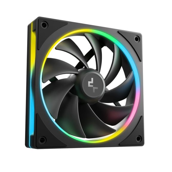 Deepcool FL12 SE ventilátor, 120 mm, PWM, ARGB, fekete