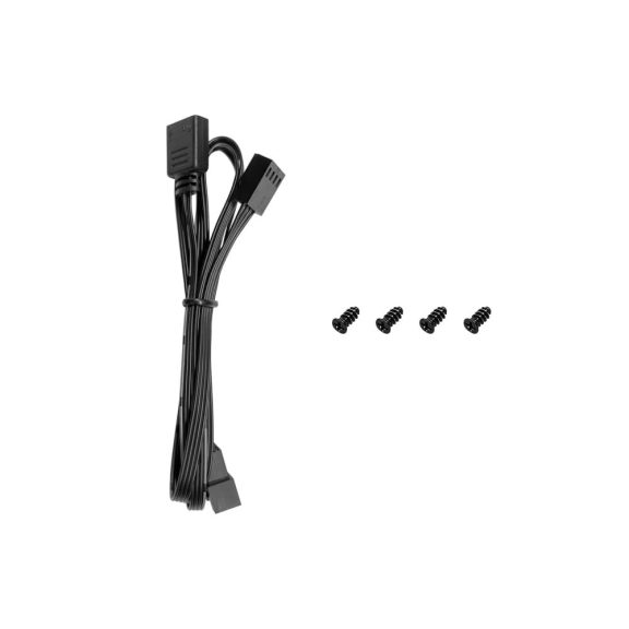 Deepcool FL12 SE ventilátor, 120 mm, PWM, ARGB, fekete