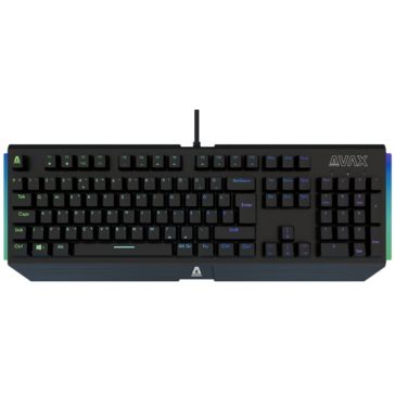   AVAX FS01 Full size mechanikus vezetékes alumínium billentyűzet Outemu piros switch, magyar kiosztás - Dobozsérült