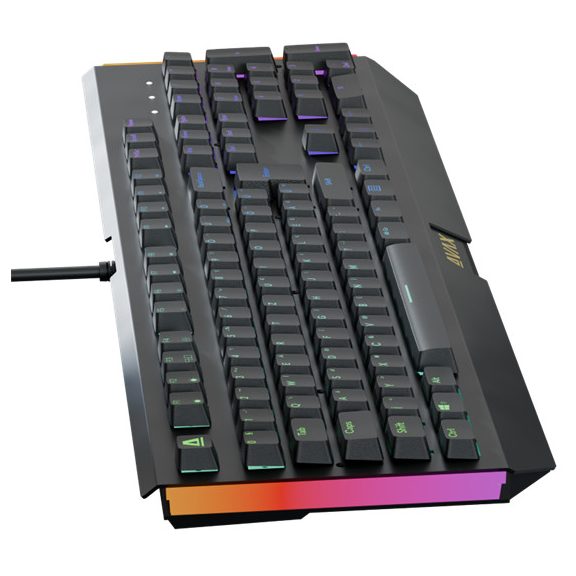 AVAX FS01 Full size mechanikus vezetékes alumínium billentyűzet Outemu piros switch