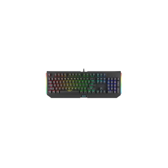 AVAX FS01 Full size mechanikus vezetékes alumínium billentyűzet Outemu piros switch