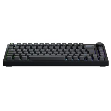 AVAX GM02 75% gasket RGB mechanikus billentyűzet Outemu barna kapcsolókkal, magyar kiosztással.