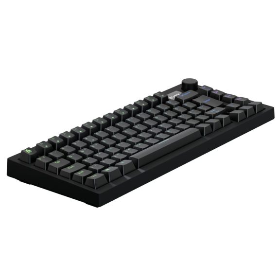 AVAX GM02 75% gasket RGB mechanikus billentyűzet Outemu barna kapcsolókkal, magyar kiosztással.