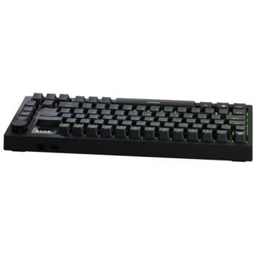   AVAX GM02 75% Gasket RGB mechanikus vezetékes billentyűzet Outemu piros switch, magyar kiosztás