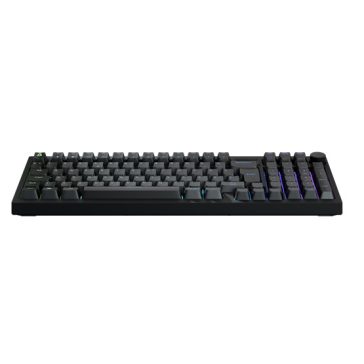   AVAX GM02 75% Gasket RGB mechanikus vezetékes billentyűzet Outemu silent white switch, magyar kiosztás