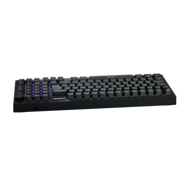   AVAX GM02 75% Gasket RGB mechanikus vezetékes billentyűzet Outemu silent white switch, magyar kiosztás