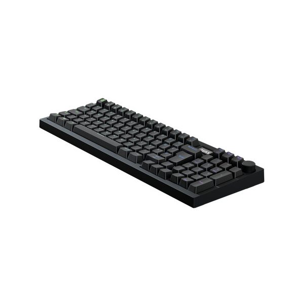 AVAX GM02 75% Gasket RGB mechanikus vezetékes billentyűzet Outemu silent white switch, magyar kiosztás